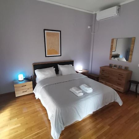 Penthouse Spacious W Super Wifi & Terrace, 2 Min From Metro Athen Eksteriør bilde