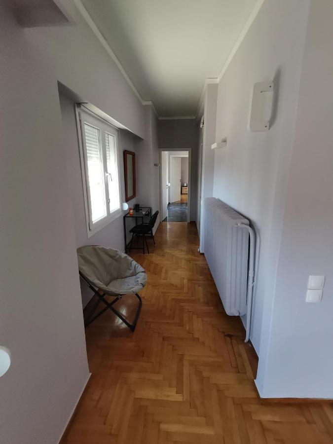Penthouse Spacious W Super Wifi & Terrace, 2 Min From Metro Athen Eksteriør bilde
